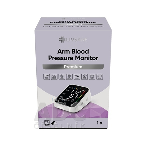 LIVSANE Ramenný monitor krvného tlaku premium 1 ks