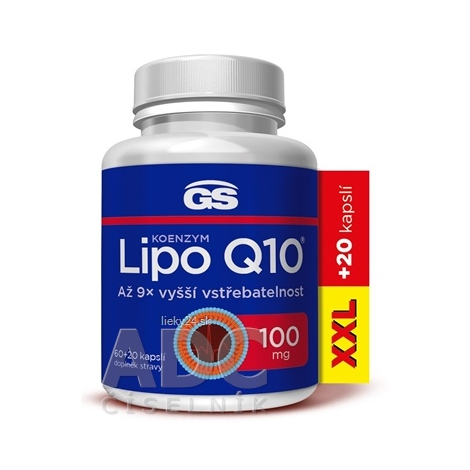 GS Koenzým Lipo Q10 100 mg XXL