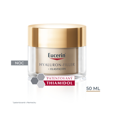 Eucerin HYALURON-FILLER+ELASTICITY nočný krém 50ml