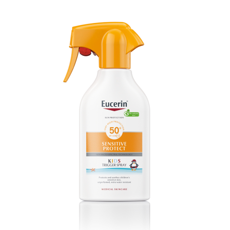 EUCERIN Sun Sensitive Protect detský sprej na opaľovanie SPF 50+ 250 ml