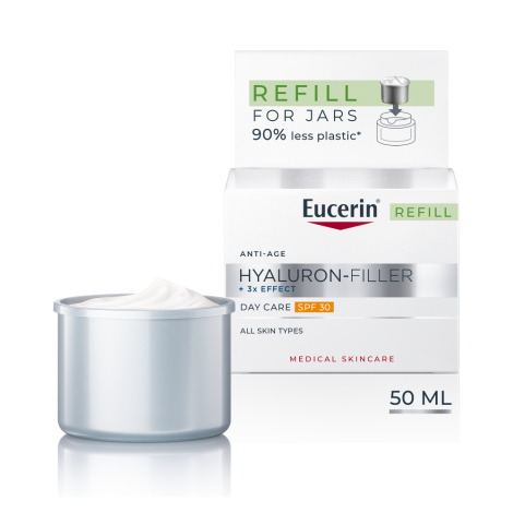Eucerin HYALURON-FILLER+3xEFFECT Denný krém REFILL SPF30