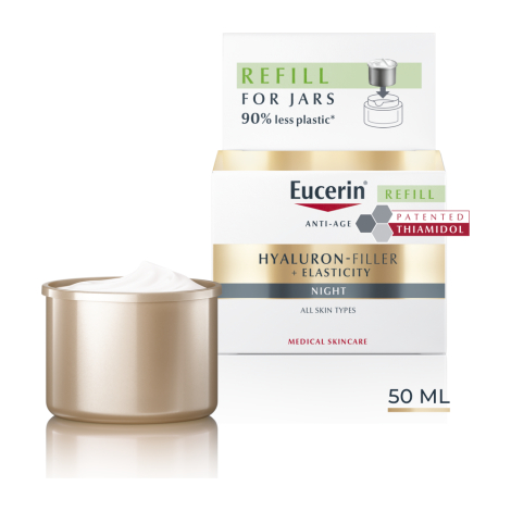 Eucerin HYALURON-FILLER + ELASTICITY Nočný krém náhradná náplň 50ml