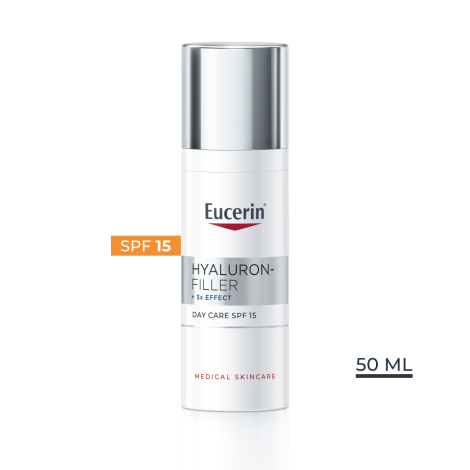 Eucerin HYALURON-FILLER+3xEFFECT Denný krém SPF15 50ml