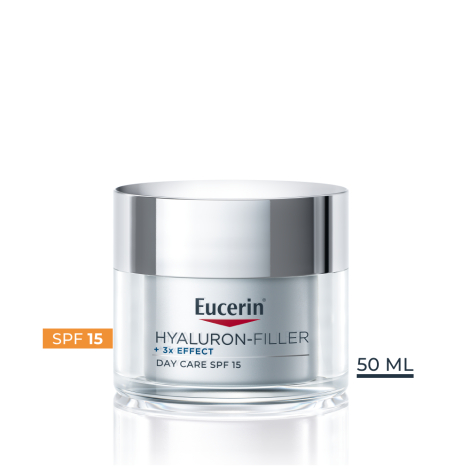 Eucerin HYALURON-FILLER 3xEFFECT Denný krém SPF15 50ml