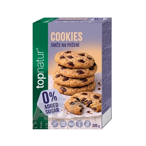 TOPNATUR No added sugar zmes na cookies 330 g