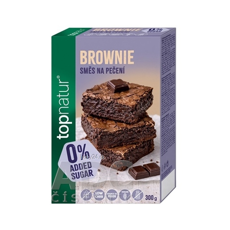 TOPNATUR No added sugar zmes na brownie 300 g
