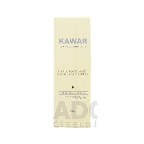 KAWAR Pleťové sérum s kyselinou hyalurónovou a kolagénom 50 ml