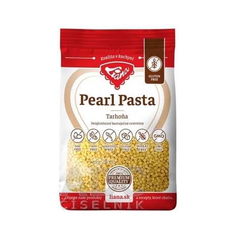 LIANA Pearl pasta tarhoňa bezgluténová a bezvaječná 200 g