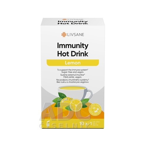 LIVSANE IMMUNITY Horúci nápoj Citrón