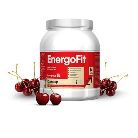 Kompava EnergoFit 500 g/7-10 litrov, višňa