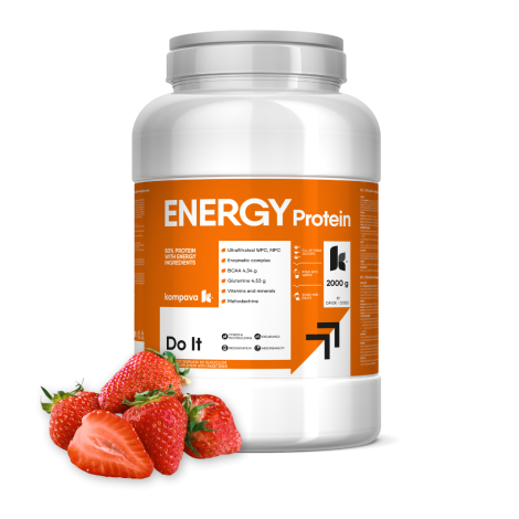 Kompava ENERGY Protein 2000g jahoda