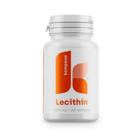 Kompava Lecitín 1200mg/100 kps