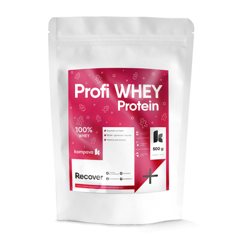 Kompava Profi WHEY Protein 500 g/16 dávok, perník