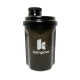 Kompava Plastový šejker 300ml čierny