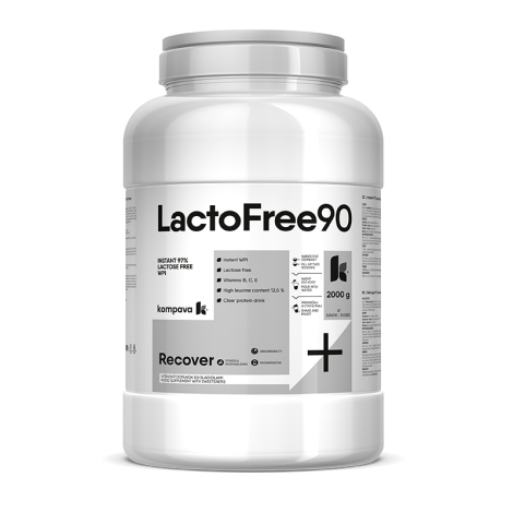 Kompava LactoFree 90 2000 g/66 dávok, vanilka-bourbon