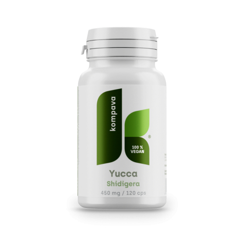 KOMPAVA Yucca shidigera 450 mg 120 kapsúl