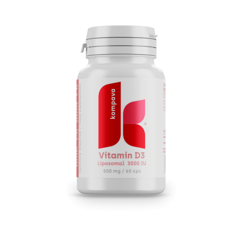 Kompava Vitamin D3 podpora imunity 60 cps