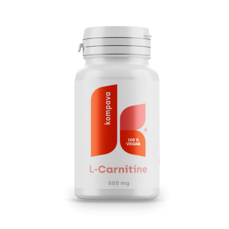 Kompava L-karnitín 500 mg/60 kps