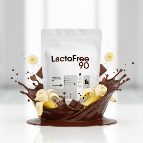 Kompava LactoFree 90 500 g/16 dávok, čokoláda-banán
