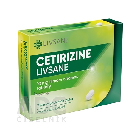 Cetirizine LIVSANE 10 mg