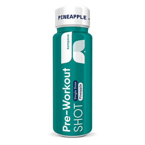 Kompava Pre-workout SHOT 60 ml, ananás