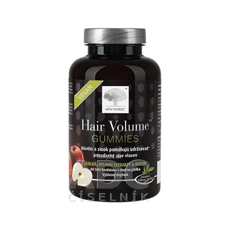 NEW NORDIC Hair Volume GUMMIES VEGAN