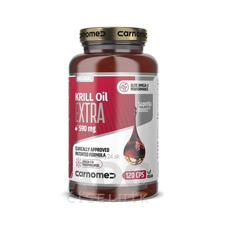 CarnoMed KRILL Oil EXTRA Superba Boost 590 mg