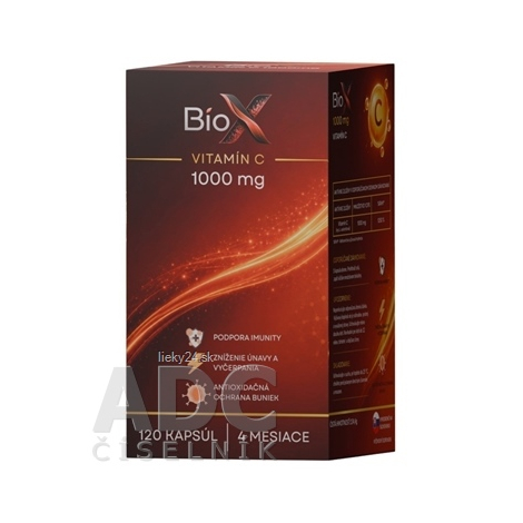 BioX VITAMÍN C 1000 mg 120 kapsúl