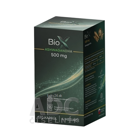 BioX ASHWAGANDA 500 mg 120 kapsúl