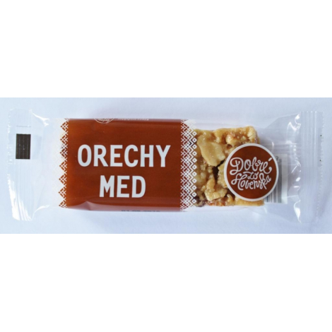 Dobré zo Slovenska Tyčinka ORECHY MED 35 g