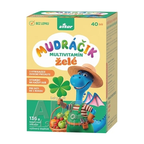 VITAR MUDRÁČIK multivitamín želé