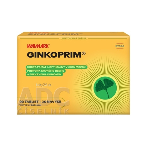 WALMARK GinkoPrim limitovaná edícia 2026 90+30 tabliet