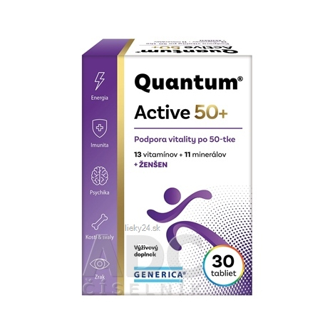 GENERICA Quantum Active 50+ 30 tabliet