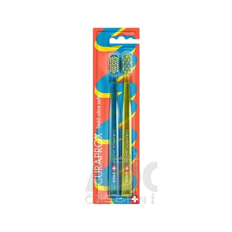 CURAPROX CS 5460 Ultrasoft zubné kefky haky-baky edícia 1 x 2 ks