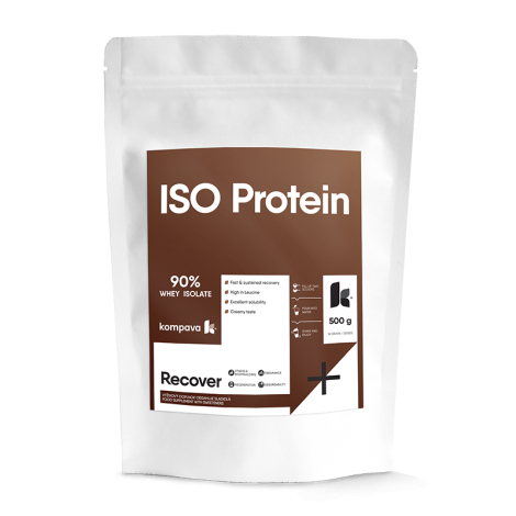 Kompava ISO Protein 500 g/16 dávok, slaný karamel