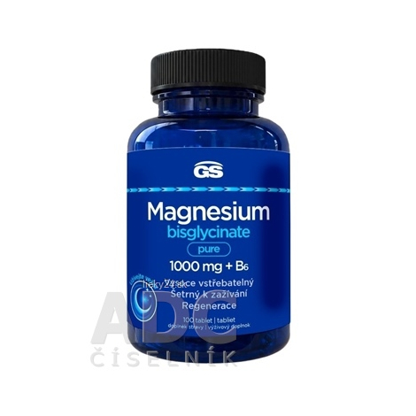 GS Magnesium bisglycinate pure 1000 mg + B6