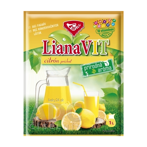 LIANA Vit citrón prášok na prípravu nápoja s vitamínmi 75 g