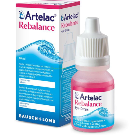 Obrázok Artelac Rebalance očné kvapky 10 ml