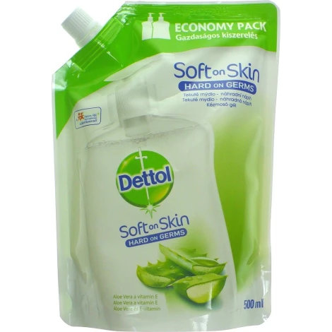 Dettol tekuté mydlo s aloe vera náhradná náplň 500 ml