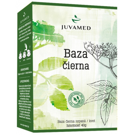 E-shop Juvamed BAZA ČIERNA sypaný čaj 40 g