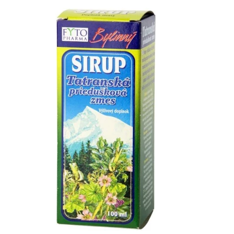 FYTO TATRANSKÁ PRIEDUŠKOVÁ ZMES SIRUP bylinný 100 ml