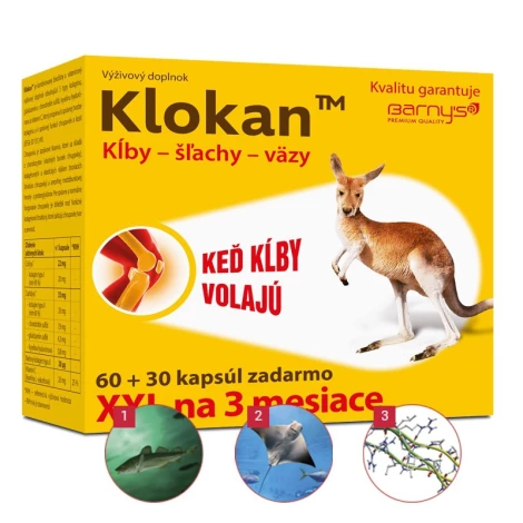 Barnys Klokan 60+30 cps