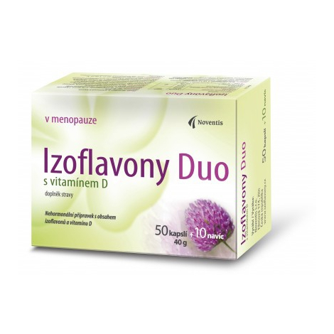E-shop Noventis Izoflavóny Duo s vitamínom D 60 cps