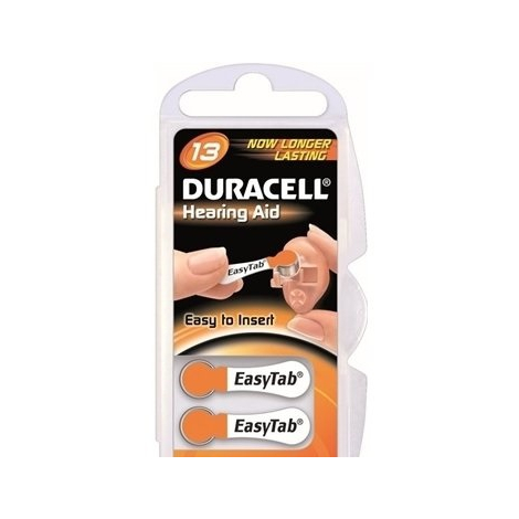 Duracell HA 10 Easytab 1.4 V batérie 6ks