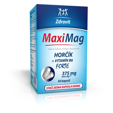 E-shop Zdrovit Maximag Horčík forte 375 mg + B6 50 cps