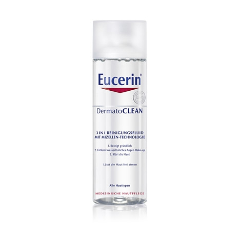 E-shop Eucerin Dermatoclean 3v1 micelárna voda 400 ml